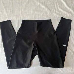 Alo Yoga Black 7/8 High-Waist Airlift Leggings Tights XS